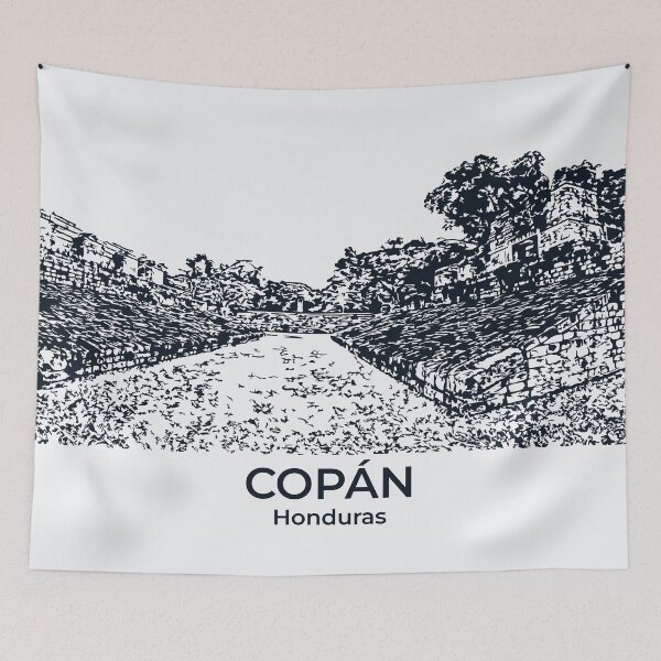 Item preview, Copán - Honduras designed and sold by Lakeric Cityscapes.