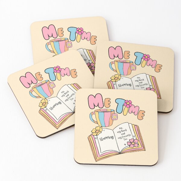 Item preview, Me time, my book and my favorite tea designed and sold by coloursforkids.