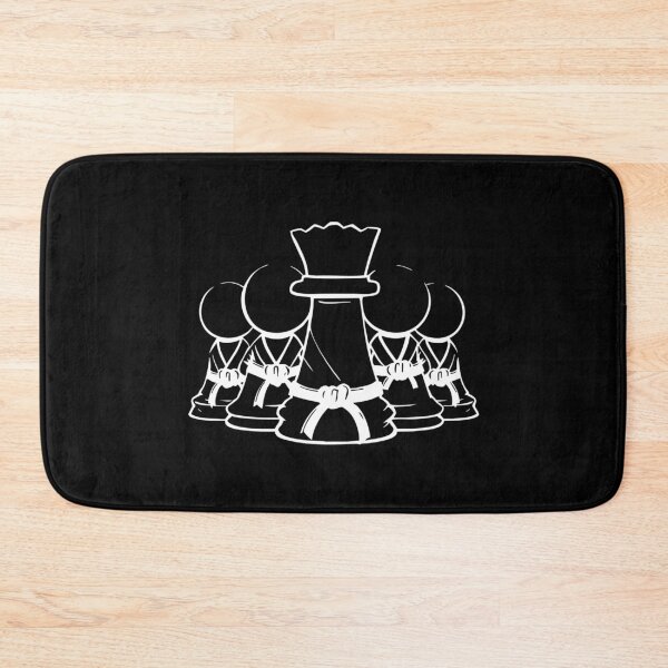 Item preview, Jiu-Jitsu — Chess Piece BJJ Black Belt Design designed and sold by chesstopia.