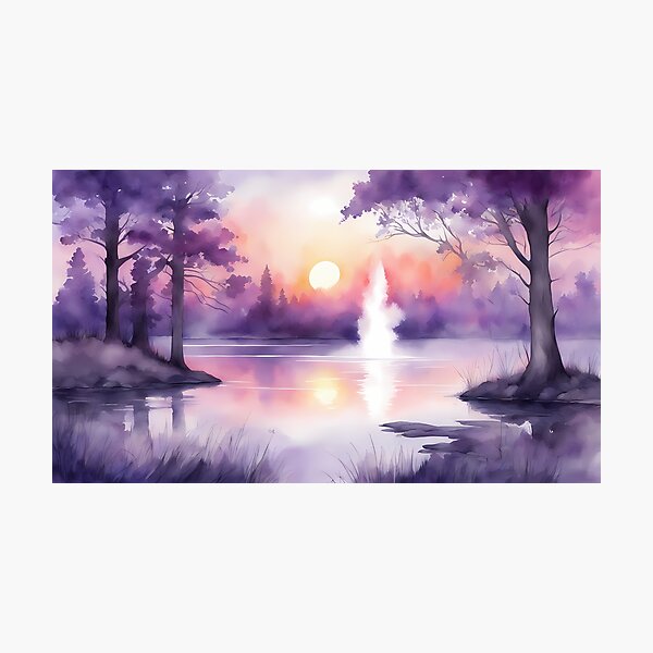 Item preview, Purple Sunrise at Geyser designed and sold by BookCovered.
