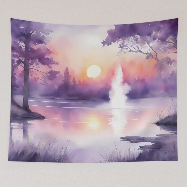 Item preview, Purple Sunrise at Geyser designed and sold by CalmnessbyChoice.