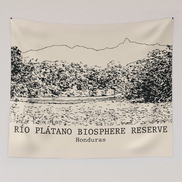 Item preview, Río Plátano Biosphere Reserve - Honduras designed and sold by Lakeric Cityscapes.