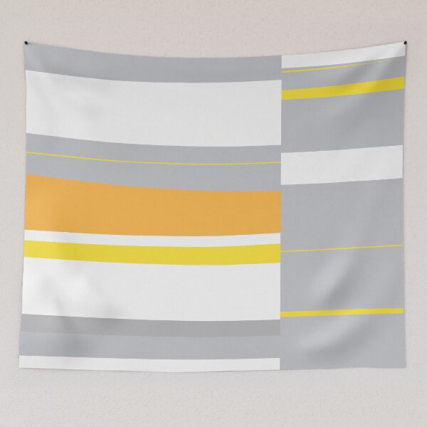 Item preview, Mosaic Single 4 | Yellow, Gray, Orange designed and sold by Menega  Sabidussi.