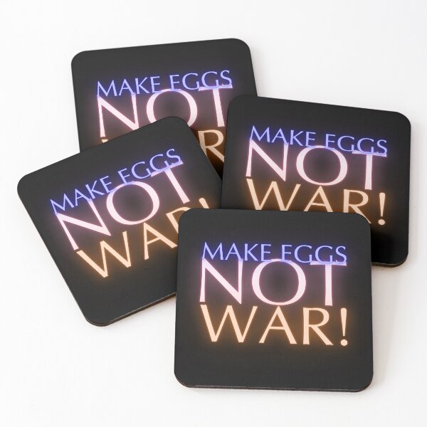 Item preview, Egg Crisis 2025 - Make Eggs, not War! designed and sold by nature. electrified..