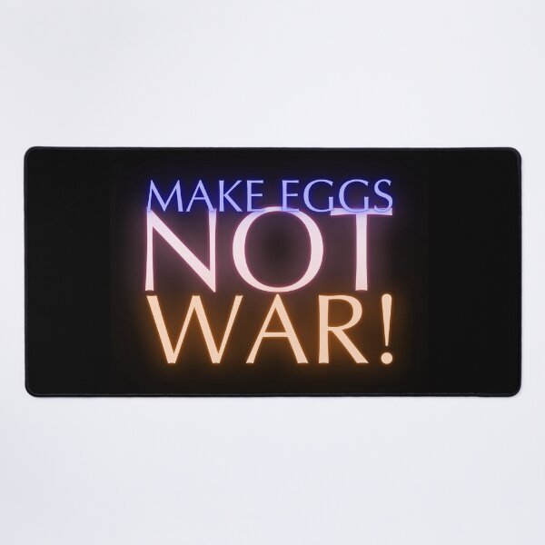 Item preview, Egg Crisis 2025 - Make Eggs, not War! designed and sold by nature. electrified..