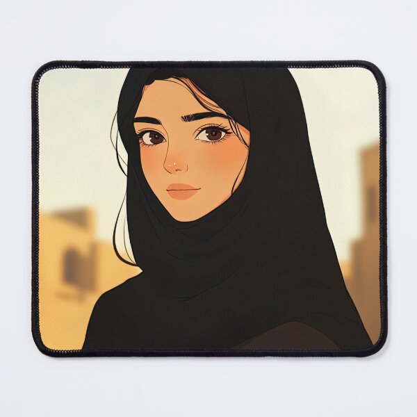 Item preview, Lebanese woman | Anime style designed and sold by ComicsFactory.