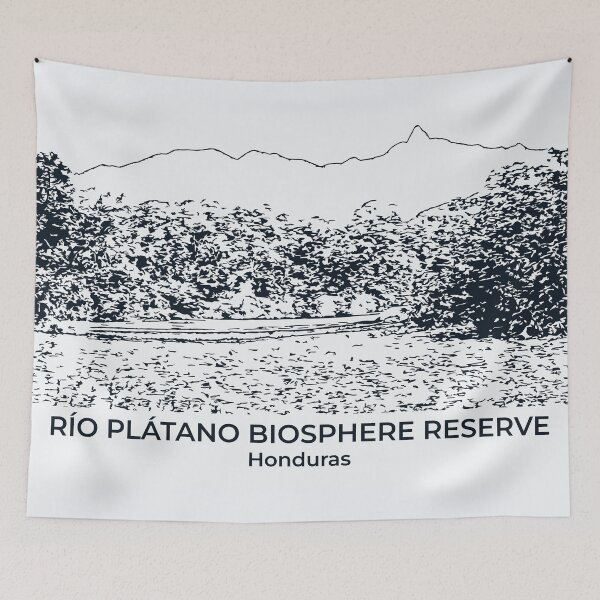 Item preview, Río Plátano Biosphere Reserve - Honduras designed and sold by Lakeric Cityscapes.
