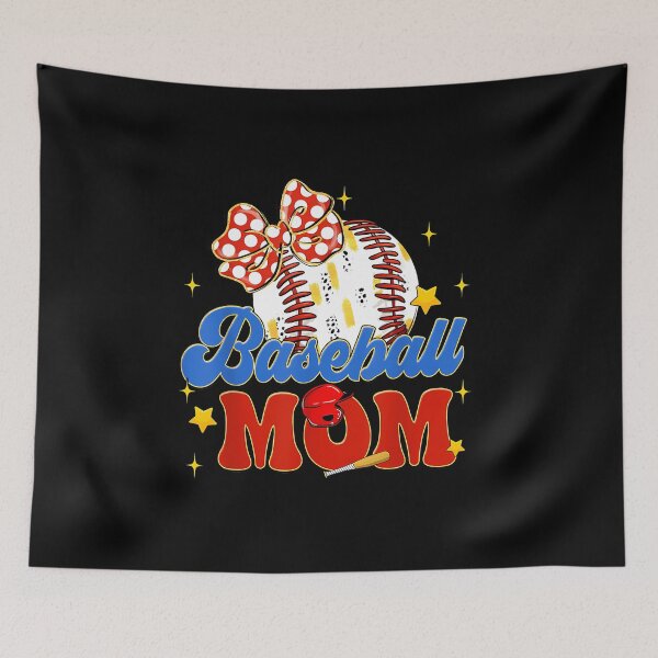 Item preview, Baseball Mom Coquette Bow Game Day Baseball Mama Mother designed and sold by facegm.