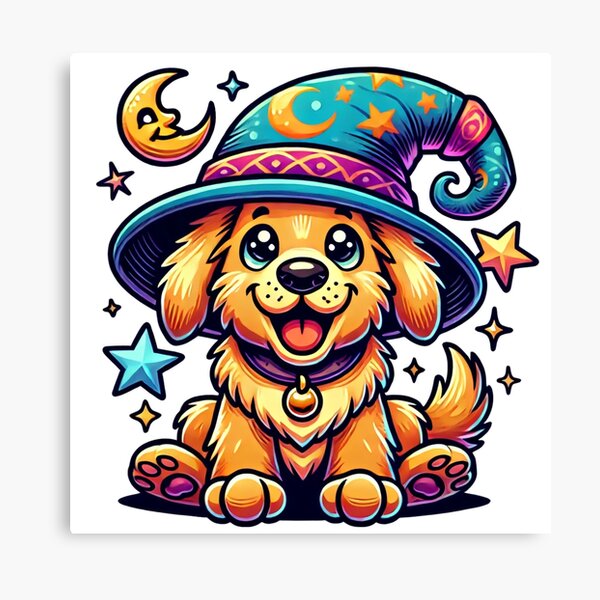 Item preview, Joyful Wizard Pup designed and sold by VeritasLuna.