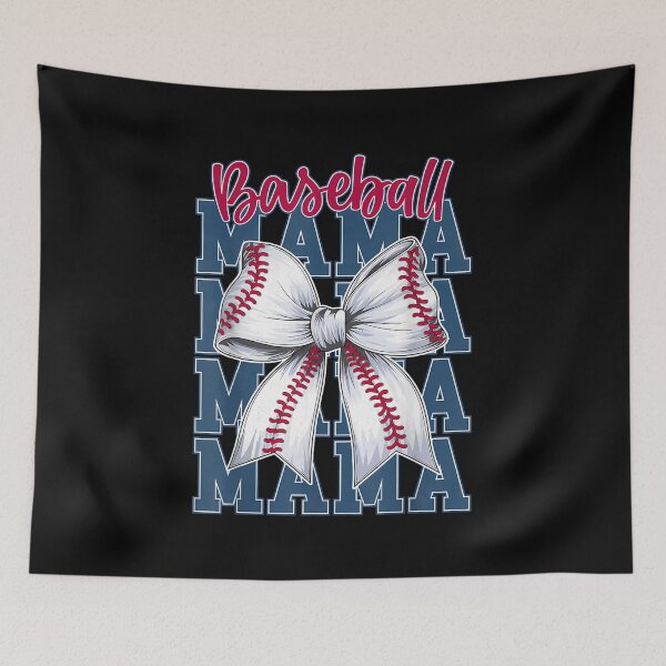 Item preview, Baseball Mama Coquette Bow Game Day Baseball Mom Mother designed and sold by facegm.