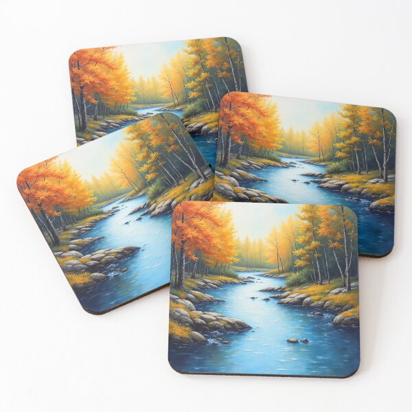 Item preview, Flowing into Fall designed and sold by Delemore Art.