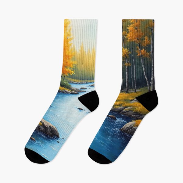 Item preview, Flowing into Fall designed and sold by Delemore Art.