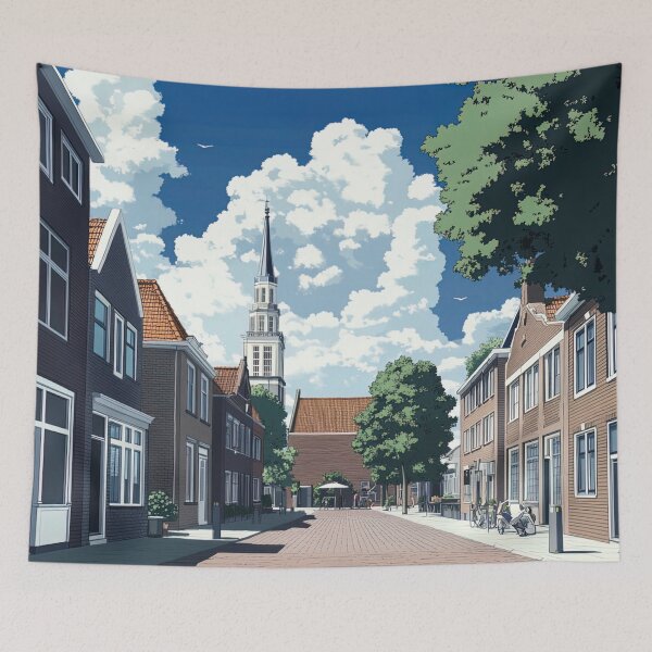 Item preview, Leeuwarden, city | Anime style designed and sold by ComicsFactory.