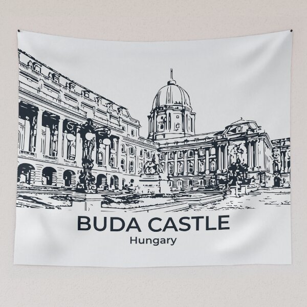 Item preview, Buda Castle - Hungary designed and sold by Lakeric Cityscapes.