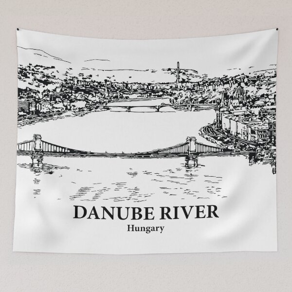 Item preview, Danube River - Hungary designed and sold by Lakeric Cityscapes.