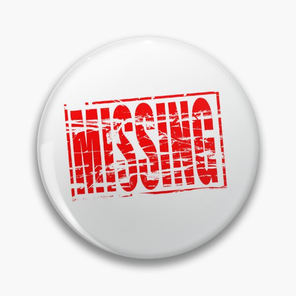 Item preview, Red rubber stamp effect - Missing. designed and sold by funkyworm.