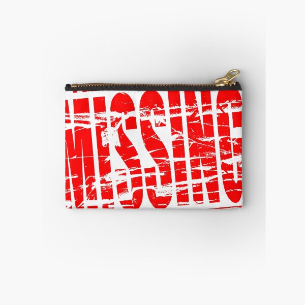 Item preview, Red rubber stamp effect - Missing. designed and sold by funkyworm.