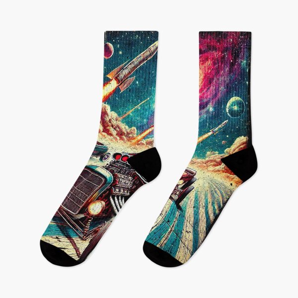 Item preview, SPACE RODS – Cosmic Speed, Infinite Horsepower designed and sold by SteadyRolling.