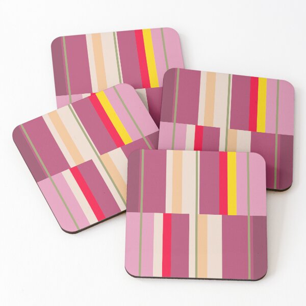 Item preview, Mosaic Color Block | Burgundy Red Yellow Green designed and sold by Menega  Sabidussi.
