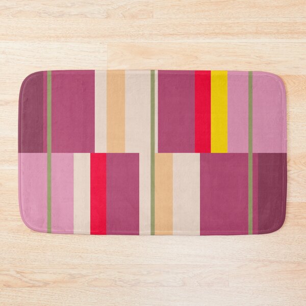 Item preview, Mosaic Color Block | Burgundy Red Yellow Green designed and sold by Menega  Sabidussi.