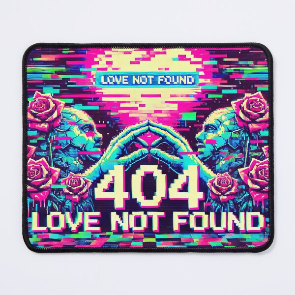 Item preview, 404 Love Not Found designed and sold by Retr0Tshirts.