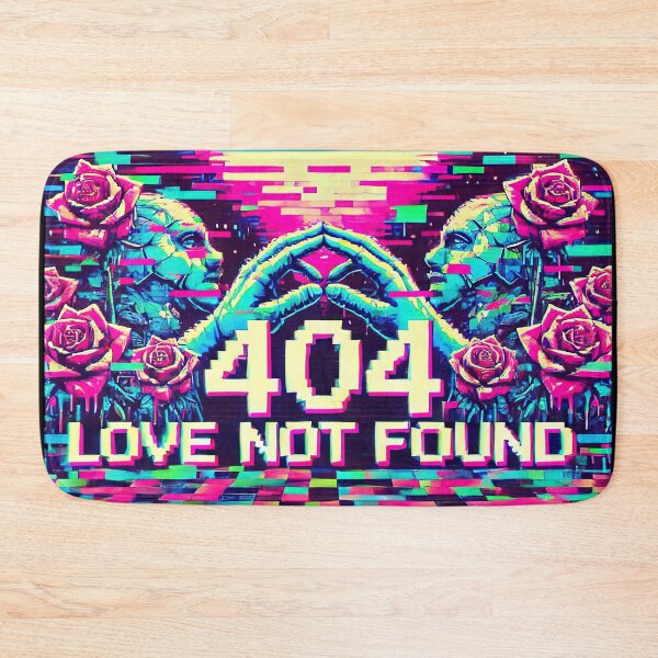 Item preview, 404 Love Not Found designed and sold by Retr0Tshirts.