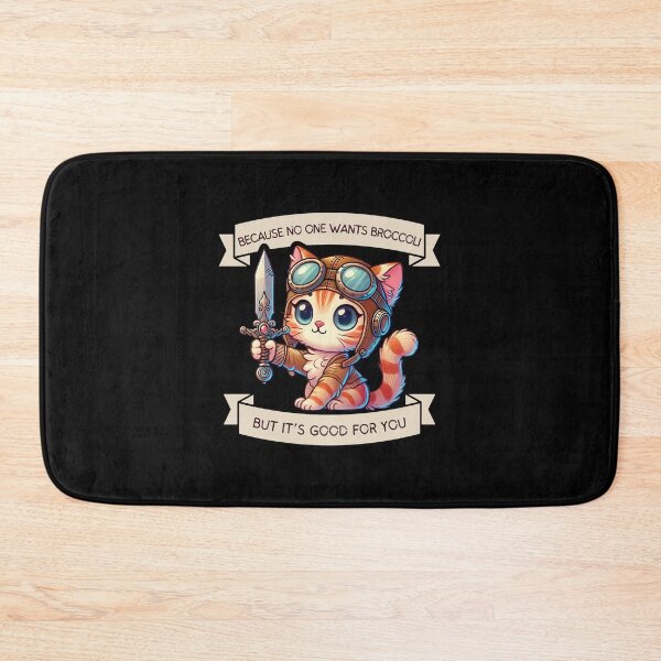 Item preview, Onyx Storm Broccoli Cat designed and sold by pomartaus.