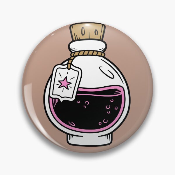 Item preview, Poison master badge designed and sold by CampEnchanted.