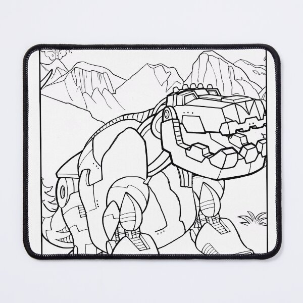 Item preview, Robot Dinosaur #2 Coloring Page Pattern  designed and sold by DavidColoring.