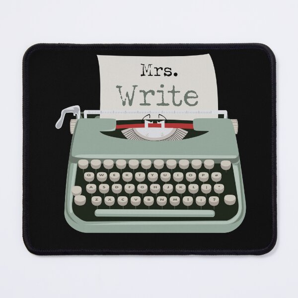 Item preview, Writer Typewriter  Mrs Write instead of Mrs right designed and sold by Neadski.