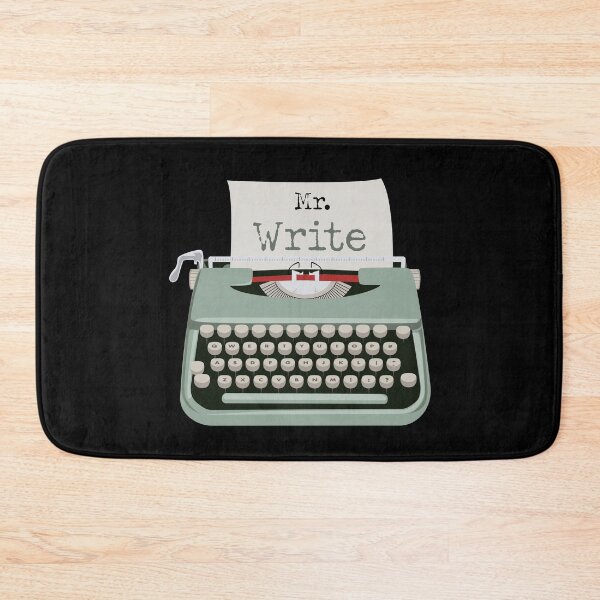 Item preview, Writer Typewriter Mr Write instead of Mr right designed and sold by Neadski.
