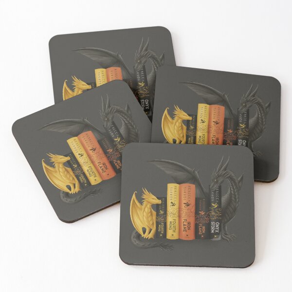 Item preview, Fourth Wing Book Stack designed and sold by Hope Olivia Illustrations.