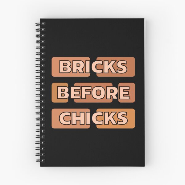 Item preview, Bricks Before Chicks Funny Bricklayer designed and sold by DomTeesHaven.