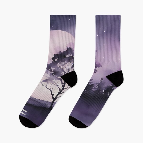 Item preview, Purple Fullmoon Night designed and sold by CalmnessbyChoice.