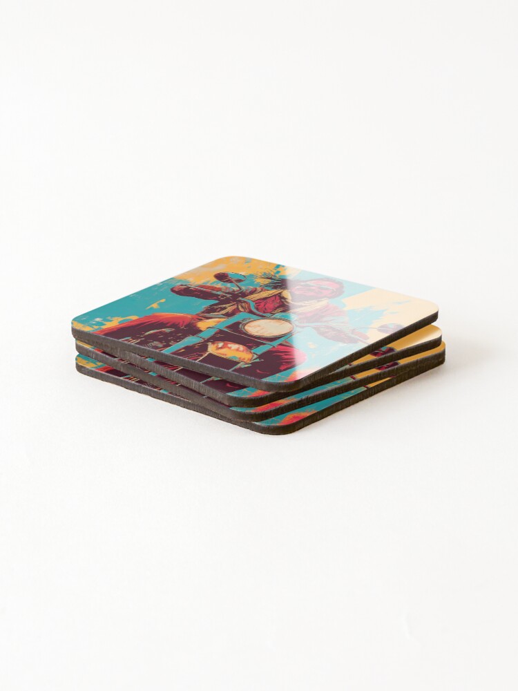 Thumbnail 4 of 5, Coasters (Set of 4), Freedom Rider designed and sold by Phabios.