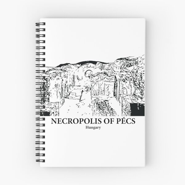 Aperçu de l'œuvre Nécropole de Pécs - Hongrie créée et vendue par Lakeric Cityscapes.