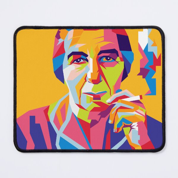 Item preview, Portrait of Golda Meir illustration in Wpap style designed and sold by GreissDesign.