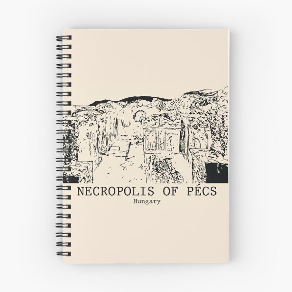 Aperçu de l'œuvre Nécropole de Pécs - Hongrie créée et vendue par Lakeric Cityscapes.