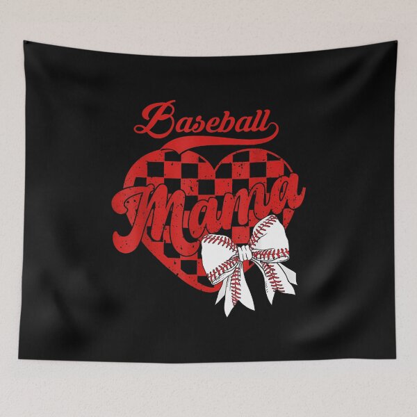 Item preview, Baseball Mama Coquette Bow Game Day Baseball Mom Mother  designed and sold by facegm.