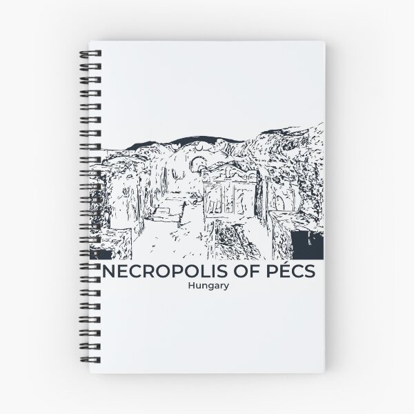 Aperçu de l'œuvre Nécropole de Pécs - Hongrie créée et vendue par Lakeric Cityscapes.