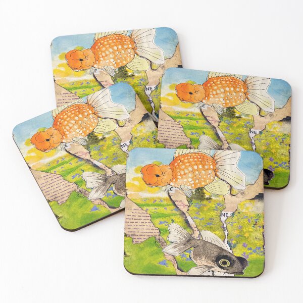 Item preview, Goldfish Watercolor designed and sold by Beyond The Burrow.