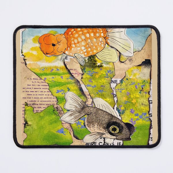 Item preview, Goldfish Watercolor designed and sold by Beyond The Burrow.