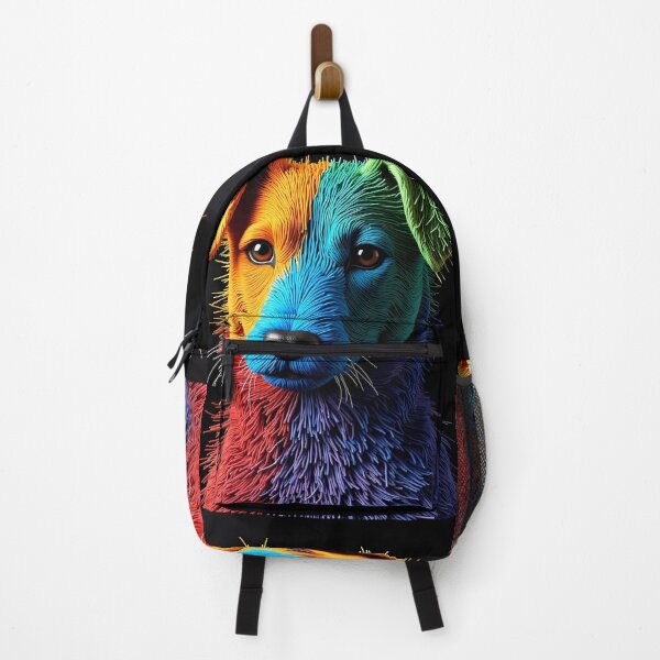 Item preview, Dog Colorful Animals Yarn Sculptures Art Creative Texture designed and sold by ART ATTACK ZONE.