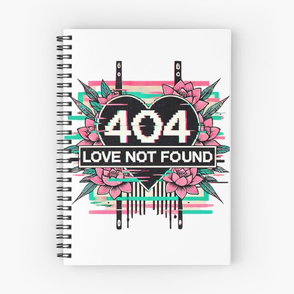 Item preview, 404 Love not Found Anti-valentine designed and sold by Retr0Tshirts.