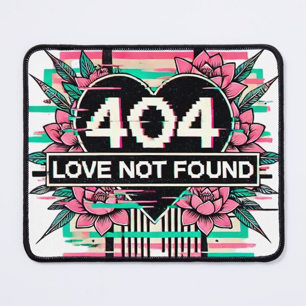 Item preview, 404 Love not Found Anti-valentine designed and sold by Retr0Tshirts.
