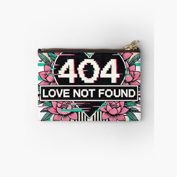 Item preview, 404 Love not Found Anti-valentine designed and sold by Retr0Tshirts.