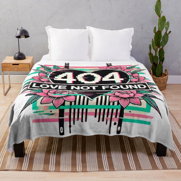 Item preview, 404 Love not Found Anti-valentine designed and sold by Retr0Tshirts.
