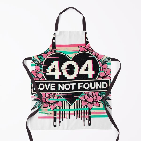 Item preview, 404 Love not Found Anti-valentine designed and sold by Retr0Tshirts.