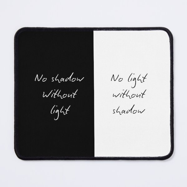 Item preview, Yin and Yang Balance Quote Minimalist Abstract Black and White Design designed and sold by RoseoftheWild.