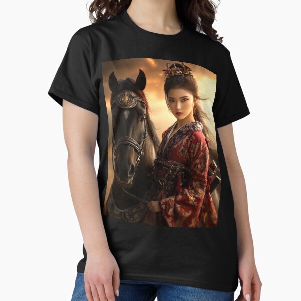 Aperçu de l'œuvre Crimson Honor : Le voyage du guerrier créée et vendue par ArtVibeCo.
